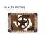 Tapis pour salle de bain Star