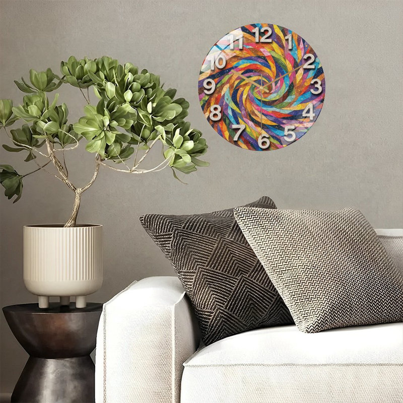 Horloge murale 12 po