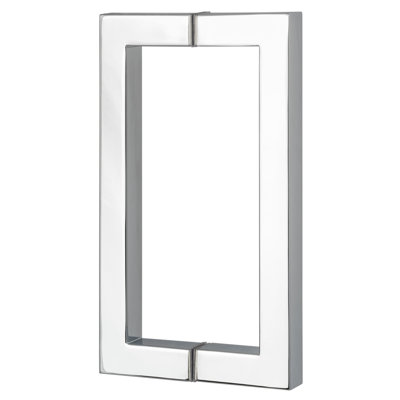 Shower Door Handle, 9", Square, 2-sided