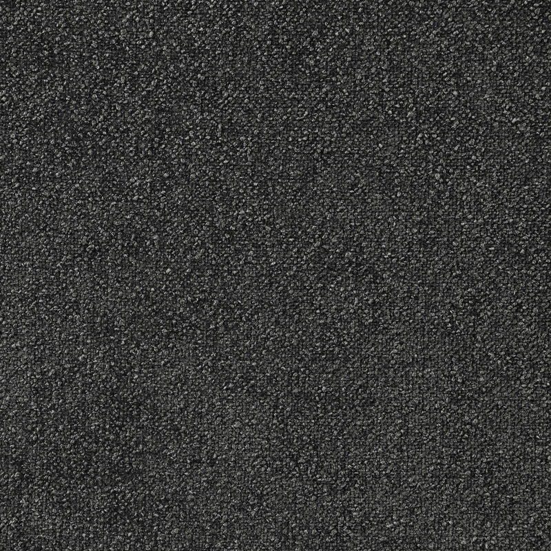 Repose-pieds rembourré gris anthracite Ortega