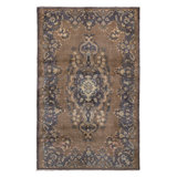 Sivas One-of-a-Kind Rectangle 4'1" X 6'3" Hand Knotted Area Rug