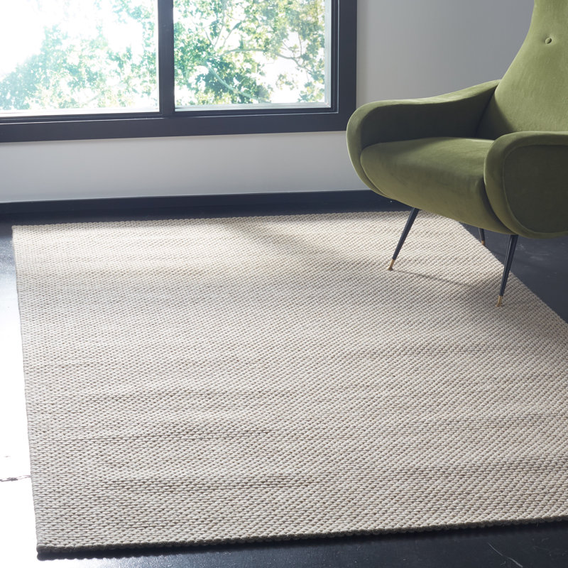 Grenadines Natura Hand Woven Performance Solid Color Rug, Rectangle 5' x 8'