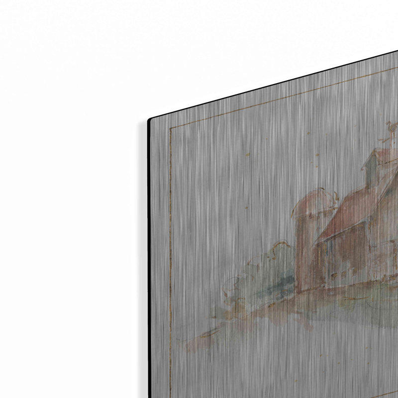 «Farm Friends XV Barn» par Lisa Audit, H 16 po x l 24 po