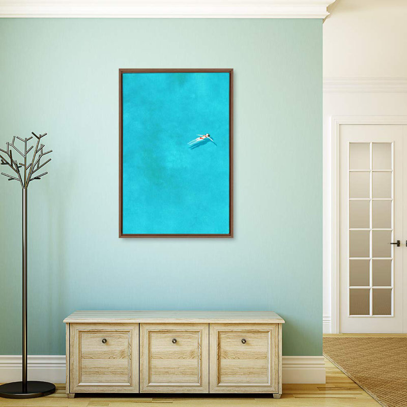 Floating Myself, Natural, 24" H x 16" W