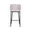 Mina Upholstered Counter Stool with Metal Frame-95982243