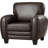 Coombs Faux Leather Armchair-15832347