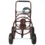 Expressions Metal Hose Reel Cart With Wheels - Heavy Duty Hose Caddie - 250 Ft Hose Capacity