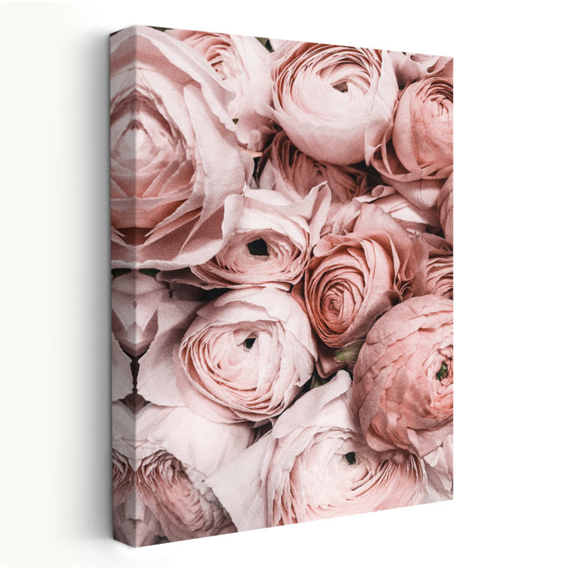 Roses roses - floral, nature morte, photographie, art floral, H 24 po x l 16 po