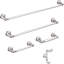 Porte-serviettes mural en acier inoxydable 18 po Delta Saylor-95187381