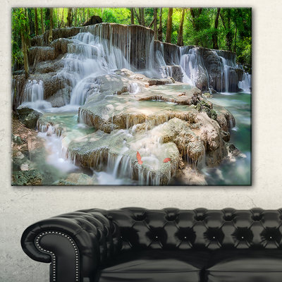 " White Huay Mae Kamin Waterfall "