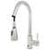 FlowCurve 1.5 in Centerset Touch Free Sensor Kitchen Faucet without Deckplate in Polished Chrome