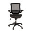  Fauteuil de direction en maille à dossier moyen avec accoudoirs rabattables-723254213
