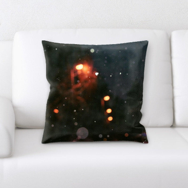 Coussin décoratif flou
