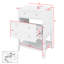 Meuble-lavabo 24 po avec lavabo, tiroir et tablette ouverte 24 po