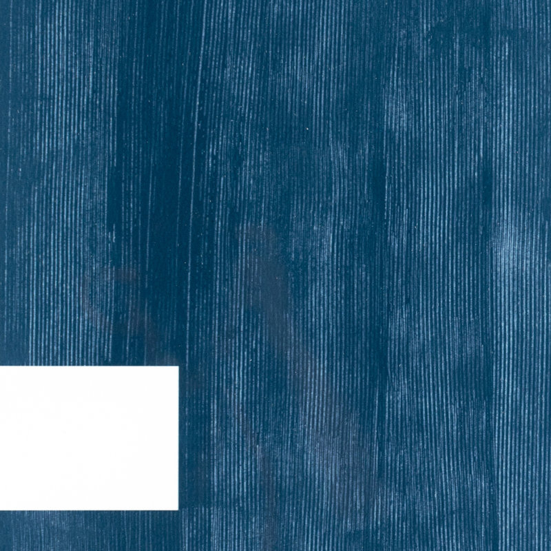 Negative II In Blue Painting by The Holly Collective, 40" H x 30" W