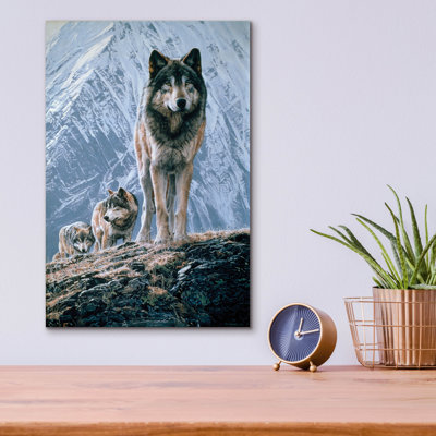 «Crossing The Ridge» par Ron Parker, art en verre acrylique