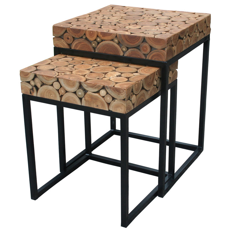 Solid Wood Nesting Tables