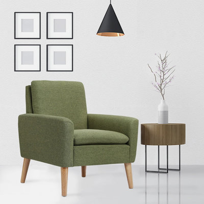 Fauteuil d'appoint rembourré Cristyle
