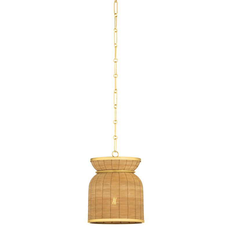 Parkchester Pendant, 15 W, 17" H x 13" W x 13" D