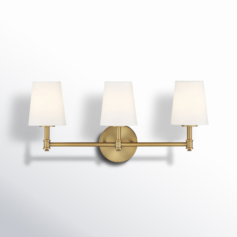 Éclairage pour meuble-lavabo à 3 lumières Arieyanna
