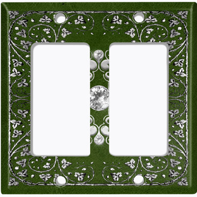 Plaque murale berçante Green