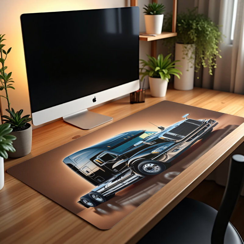 Polyester Desk Pad, 23.6x13.8