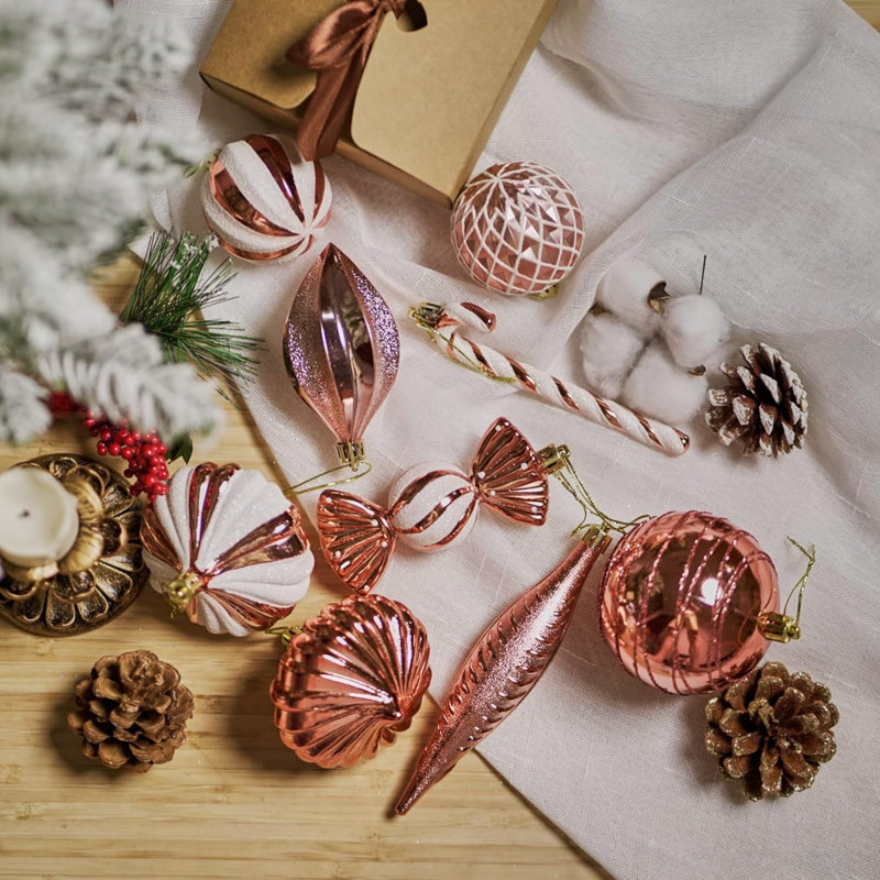 4.9'' Ball Ornament, Rose Gold