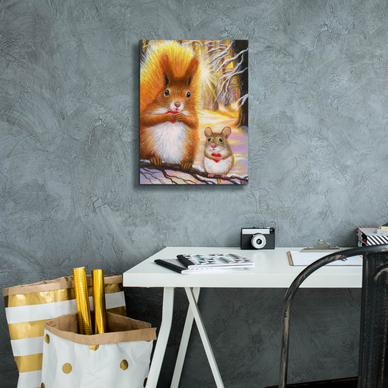 «Valentines For Friends7» par Bridget Voth, H 16 po x l 12 po x P 0,75 po