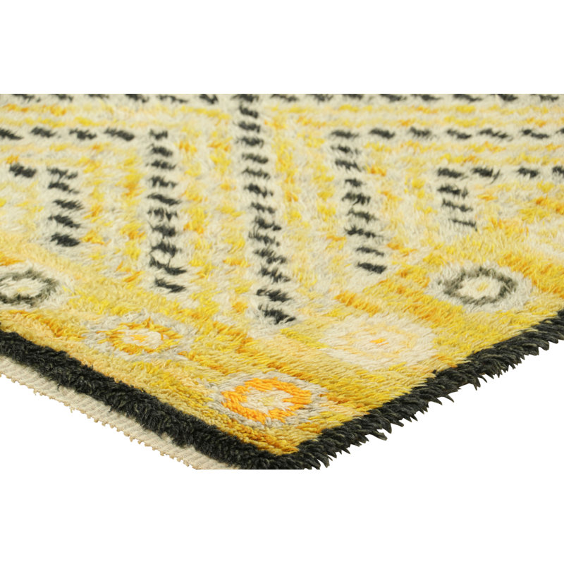 One-of-a-Kind 3’10x6’11 Hand Knotted Area Rug