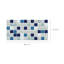 Montel Glitter Mosaic 3D Sticker Tile 30 x 15cm-1219232718