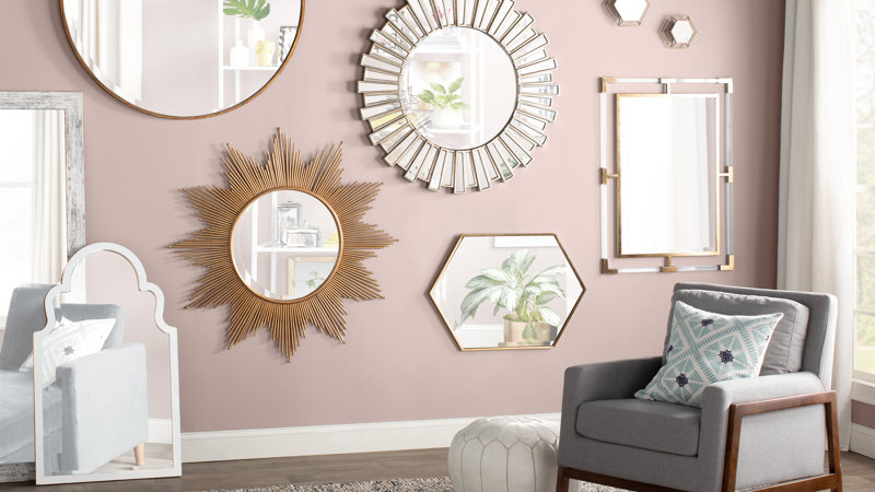 10 Dazzling Wall Mirror Decor Ideas (With Photos!)