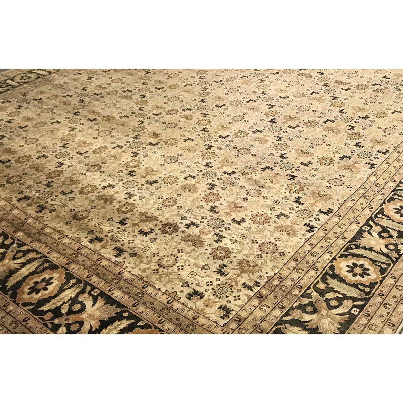 Avalon Wool Southwestern Area Rug in Beige/Brown