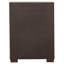 Commode de chambre à 5 tiroirs Polk Cappuccino-592303270
