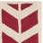 Deedie Hand Tufted Wool Chevron Rug-851761307