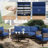 5-Person Modern Aluminum Outdoor Sofa Seating Group with 47.8" Fire Pit Table & 5.9" Cushions