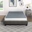 Base de matelas Eastern King, tissu texturé robuste à 12 lattes en métal-2120165998