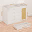 47.2'' 4 Drawer Changing Table With 1 Cabinets, Solid Wood Diaper Table