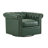 Lawrence Chesterfield Upholstered Swivel Club Chair-496064905