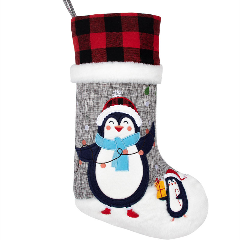 Personnalisation personnalisée avec bas de Noël et script personnalisé, Oui