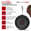 Tower SmartStart Ultra Forged Aluminium Frying Pan with Easy Clean Aeroglide Non-Stick, 15x Stronger, Induction Compatible, Oven Safe up to 220°, Long Lasting, PFOA Free-92300921