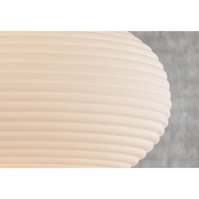 Seeger 3 - Light Brushed Steel Single Pendant