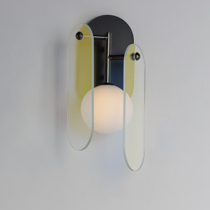 Megalith 1 - Light Armed Sconce, Gunmetal