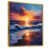Black Floater Framed