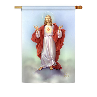 Mciver Double Sided Polyester Flag Set