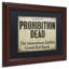 «Prohibition» par Jadaya, art textuel encadré-20095083-70649978-20095084