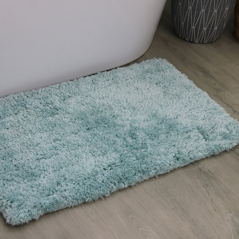 Bathroom Rugs, Extra Soft Absorbent Bath Rugs, Non-Slip, Quick Drying, Machine Washable, Plush Comfort for Bathroom Floor, Tub, Shower and Home Decor Accessories, 20x32, Turquoise