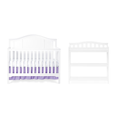 Hampton Convertible 2 -Piece Nursery Furniture Set