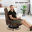 55cm Wide Swivel Ergonomic Recliner-70612429