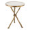 Twig Table-Brass/White Marble