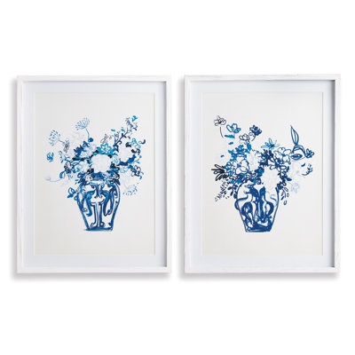 Ensemble de 2 reproductions de cadres photo sur bois Zawacki